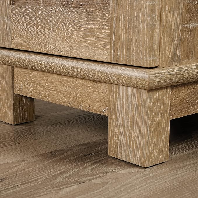 Sauder Garden Villa Desk, L: 59.06" x W: 20.71" x H: 29.80", Orchard Oak Finish - LeafyLoom