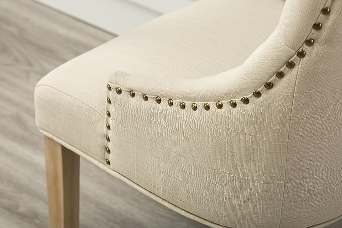 NicBex Haerin-SD-00159-LWJ Dining Chairs, 24"x22"x39", Beige - LeafyLoom