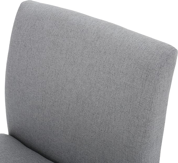 Christopher Knight Home Kendal Grey Fabric Accent Chair (Set of 2), 2-Pcs Set - LeafyLoom