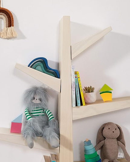 Babyletto Spruce Tree Bookcase in Washed Natural - LeafyLoom