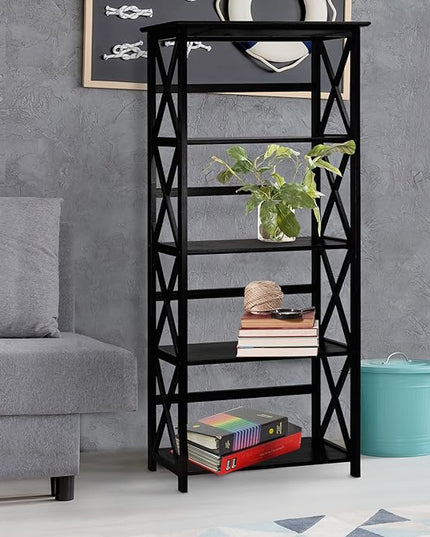 Casual Home Shelf Bookcase - LeafyLoom