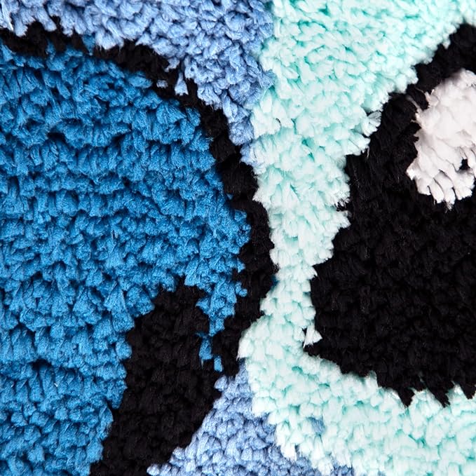 Jay Franco Disney Lilo & Stitch Floral Fun Tufted Polyester Bath Rug, Kids Bath (Official Disney Product) - LeafyLoom