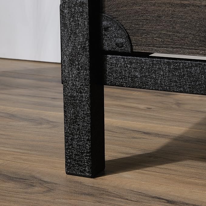 Sauder Steel River Lateral File, L: 30.08" x W: 20.75" x H: 29.53", Carbon Oak Finish - LeafyLoom