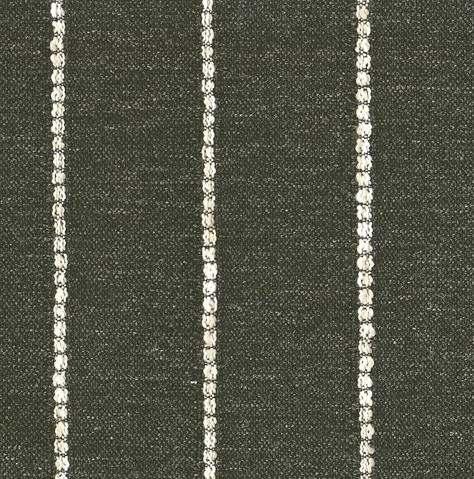 HomePop Classic Parsons Dining Chairs, Pack of 2, Black with Boucle Stripe - LeafyLoom