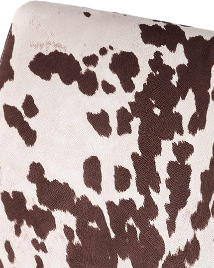 Christopher Knight Home Kassi Fabric Accent Chairs, 2-Pcs Set, Milk Cow - LeafyLoom