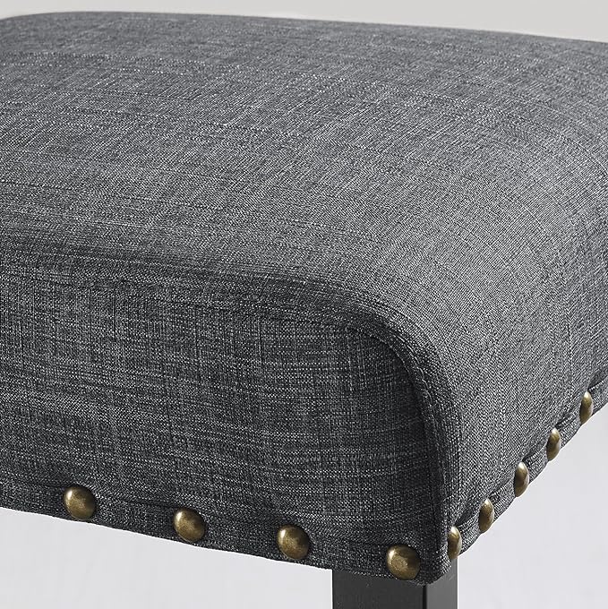 NicBex Haerin-SD-00138-LWJ Dining Chairs, 24.8"x18.3"x38", Gray - LeafyLoom