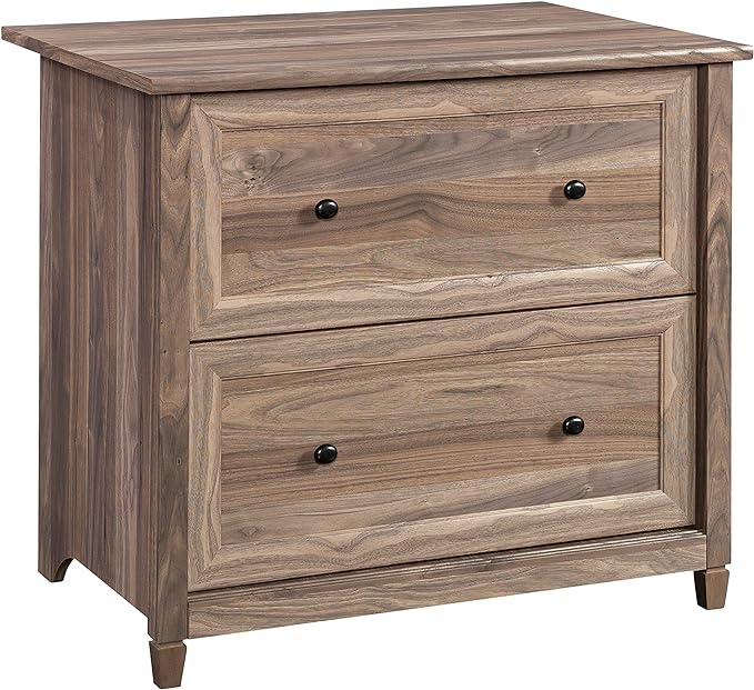 Sauder County Line Dresser, L: 33.31" x W: 23.47" x H: 29.37", Washed Walnut Finish - LeafyLoom