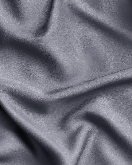 Bedsure Queen Sheet Set, Cooling Sheets for Queen Size Bed Set, Rayon Derived from Bamboo, Breathable & Soft Deep Pocket Up to 16", Hotel Luxury Silky Bedding Sheets & Pillowcases, Dark Grey - LeafyLoom