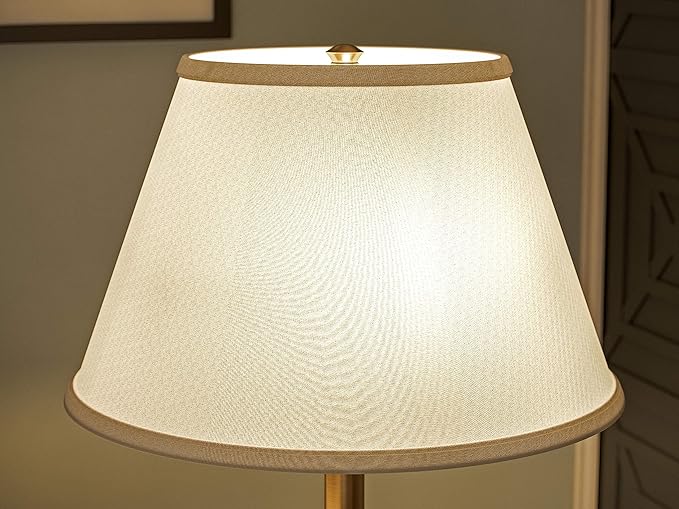 Kenroy Home 30437AB Spyglass Table Lamps, Large, Antique Brass - LeafyLoom