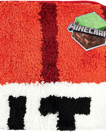 Jay Franco Minecraft Creeper TNT Tufted Polyester Bath Rug, Kids Bath (Official Minecraft Product) - LeafyLoom