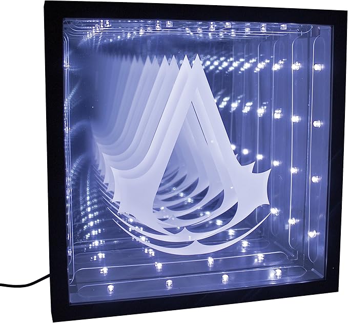 Paladone Assassins Creed Officially Licensed Merchandise - Infinity Light - Collectible Decorative Lamp - LeafyLoom