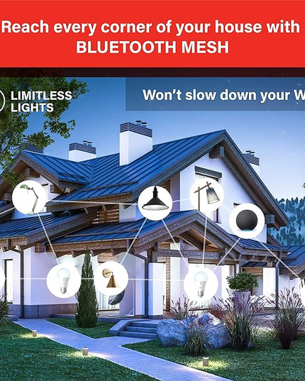 Sengled Alexa Light Bulb, S1 Auto Pairing with Alexa Devices, Smart Light Bulbs That Work with Alexa, Bluetooth Mesh Smart Home Lighting, Daylight 5000K, E26 60W Equivalent, 800LM, 3-Pack Sengled