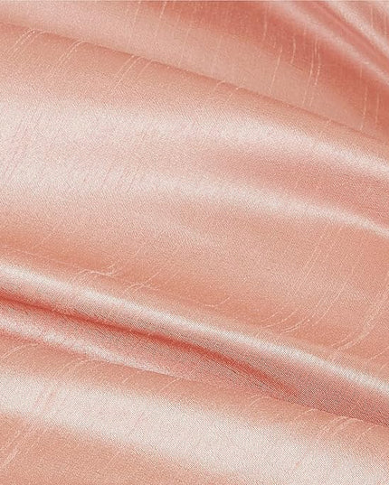 Madison Park Amherst Faux Silk Comforter Set - Casual Contemporary Design, All Season Down Alternative Bedding, Matching Shams, Bedskirt, Decorative Pillows, Cal King(104"x92"), Coral 7 Piece - LeafyLoom