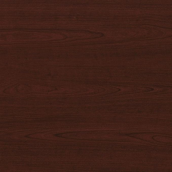 Bush Furniture Cabot Desks for Home Office with Storage and Chrome Hardware | Elegant Computer Table with Drawers, 72W, Harvest Cherry - LeafyLoom