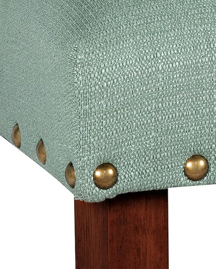 HomePop Classic Parsons Dining Chairs, Set of 2, Sea Foam Green - LeafyLoom