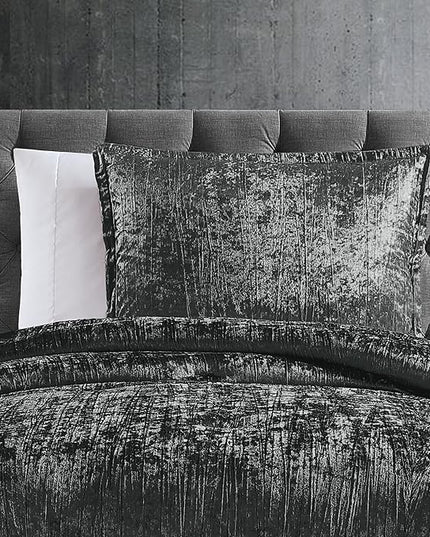 Riverbrook Home Turin Comforter Set, Twin, Charcoal, 2-Piece Set - LeafyLoom