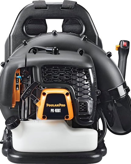 Poulan Pro 967087101 PR48BT 48cc Backpack Blower, Pack of 1, Black - LeafyLoom