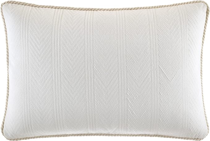 Nautica - King Size Comforter Set, Cotton Reversible Bedding with Matching Shams, Ideal Home Decor for All Seasons (Saybrook Beige, King) - LeafyLoom
