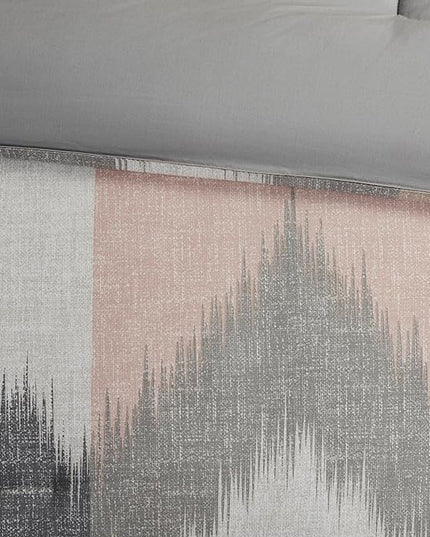 INK+IVY Alpine Comforter Mini Set, King/Cal King, Blush - LeafyLoom