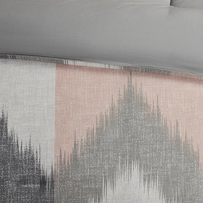 INK+IVY Alpine Comforter Mini Set, King/Cal King, Blush - LeafyLoom