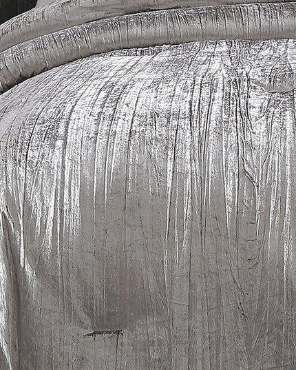 Riverbrook Home Turin Comforter Set, Twin, Silver, 6-Piece Set - LeafyLoom