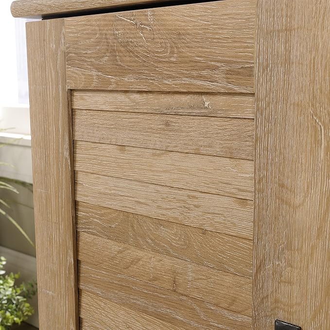 Sauder Garden Villa Desk, L: 59.06" x W: 20.71" x H: 29.80", Orchard Oak Finish - LeafyLoom