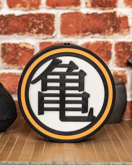 ABYSTYLE Dragon Ball Z Kame Symbol Decorative Portable LED Lamp 6.7" x 6.9" x 2.4" Room Office Home Décor Anime Manga Gift - LeafyLoom