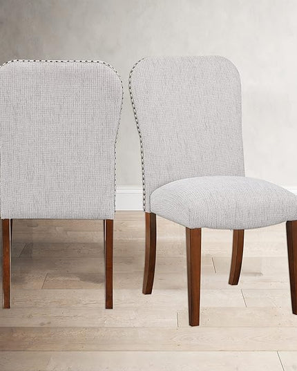 NicBex Haerin-SD-00133-LWJ Dining Chairs, 23.8"x19"x37.5", Beige - LeafyLoom