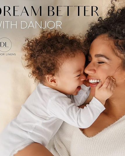 Danjor Linens Full Size Sheets Set - 6 Piece Set Including 4 Pillowcases- Deep Pockets - Breathable, Soft Bed Sheets - Wrinkle Free - Machine Washable - Taupe Bed Sheets - 6 pc - LeafyLoom