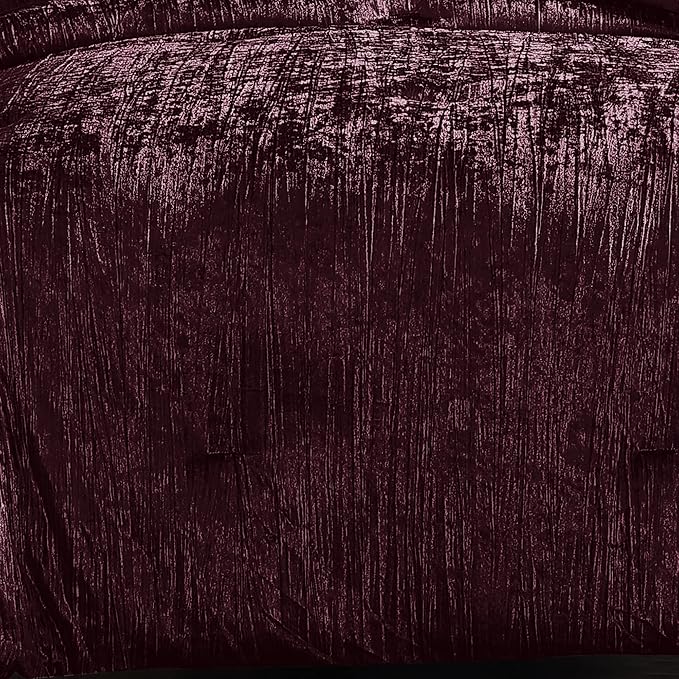 Riverbrook Home Turin Comforter Set, Twin, Plum, 2-Piece Set - LeafyLoom