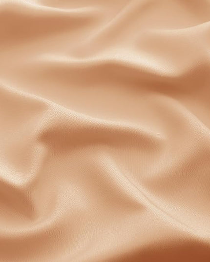 Bedsure Queen Sheets, Rayon Derived from Bamboo, Queen Cooling Sheet Set, Deep Pocket Up to 16", Breathable & Soft Bed Sheets, Hotel Luxury Silky Bedding Sheets & Pillowcases, Peach - LeafyLoom