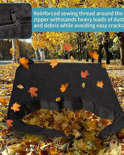5140125-95 Leaf Blower Vacuum Vac Shoulder Bag Compatible with Black & Decker BV2900 BV3100 12 Amp Vacuum - Leaf Mulcher Bags Leaf Collection Bags Replaces 5140117-99, 2 Pack - LeafyLoom