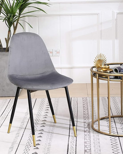 NicBex Haerin-SD-00350-LWJ Dining Chairs, 22.3"x17.3"x33.3", Gray - LeafyLoom