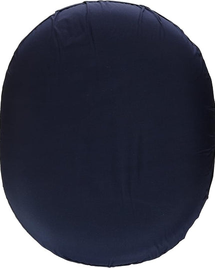 DMI Seat Cushion Donut Pillow and Chair Pillow for Tailbone Pain Relief, Hemorrhoids, Prostate, Pregnancy, Post Natal, Pressure Relief and Surgery, 14 x 12.5 x 3, Navy - LeafyLoom