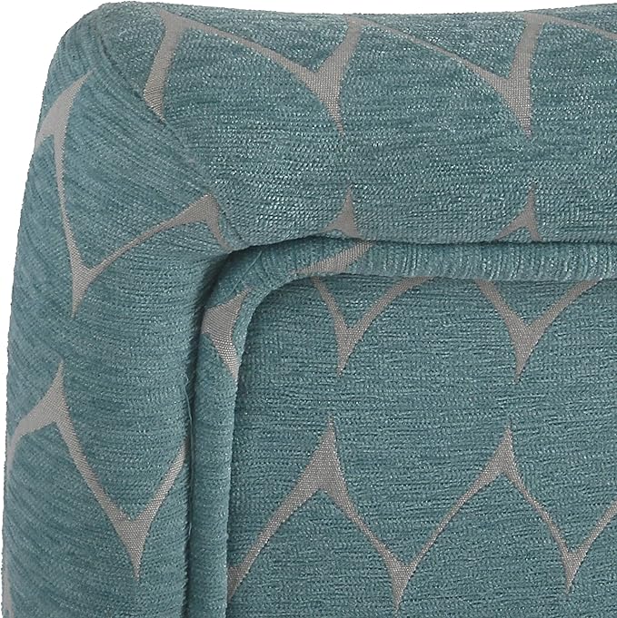 HomePop Parsons Classic Upholstered Accent Dining Chair, Teal (Set of 2) - LeafyLoom