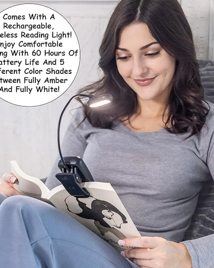 Homie Reading Pillow with Wrist Support, Has Arm Rests, and Back Support for Bed Rest, Lounging, Reading, Working on Laptop, Watching TV (Gray) - LeafyLoom