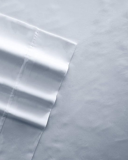Linen Market Bed Sheets for Queen Size Bed (Light Blue) - Sleep Better Than Ever with These Soft and Cooling Queen Sheets - Deep Pocket Fits 16" Thick Beds - 4 Piece Queen Sheet Set - LeafyLoom
