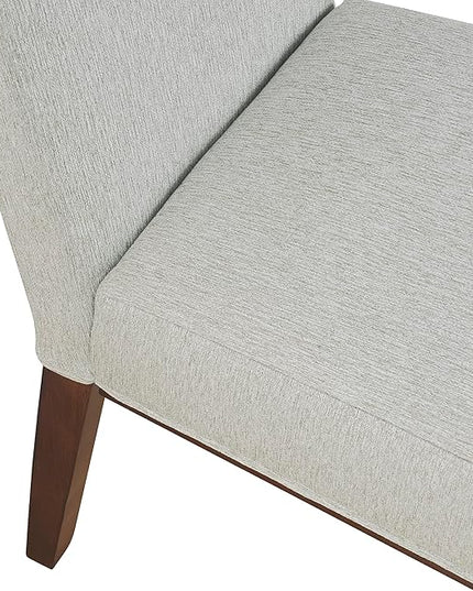 HomePop Kolbe Dining Chair - Sustainable Gray Woven (Single Pack) - LeafyLoom