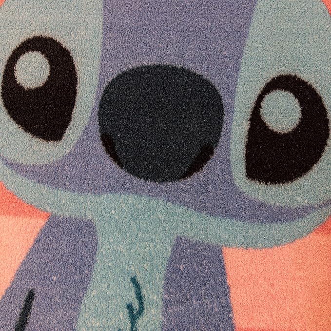 Gertmenian Disney Lilo & Stitch Area Rug for Children & Teens | Kids Home Decor for Girls & Boys | 3x5 Small, Pink, 19838 - LeafyLoom