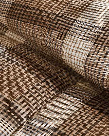 Woolrich Comforter Set, Cabin Lodge, Warm Cover for Colder Season, Modern Cottage-Inspired Down Alternative Ultra Soft Microfiber Bedding, Matching Sham, Plaid Brown Twin 2 Piece - LeafyLoom