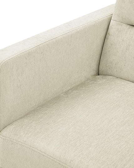 3 in 1 Sleeper Sofa Bed,Contemporary Minimalist Style 2 Seater Loveseat Convertible Sofa&Couch with Pull Out Sofabed and Side Storage Pockets for Home,Office,Apartment,RV Living Room Furniture - LeafyLoom