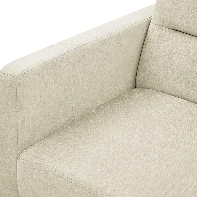 3 in 1 Sleeper Sofa Bed,Contemporary Minimalist Style 2 Seater Loveseat Convertible Sofa&Couch with Pull Out Sofabed and Side Storage Pockets for Home,Office,Apartment,RV Living Room Furniture - LeafyLoom