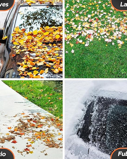 Cordless Leaf Blower, 150Mph Handheld Electric Leaf Blowers with 2.0Ah Battery & Fast Charger, 2 Speed Mode, 20V Battery Powered Leaf Blowers for Cleaning Patio, Yard, Sidewalk - LeafyLoom