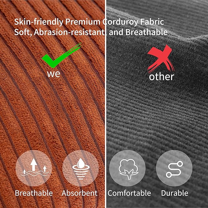 Bean Bag Chairs Cover (No Filler), Bean Bag Cover, Bean Bag for Adults, Kids, Teens-Large 4FT Black Bean Bag chairs - LeafyLoom