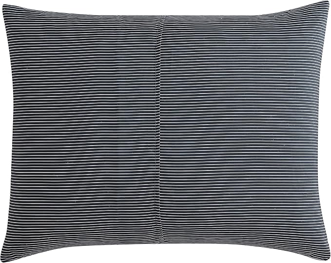 Nautica- Queen Comforter Set, Reversible Bedding with Matching Sham(s), Casual Home Decor (Craver Black, Queen) - LeafyLoom