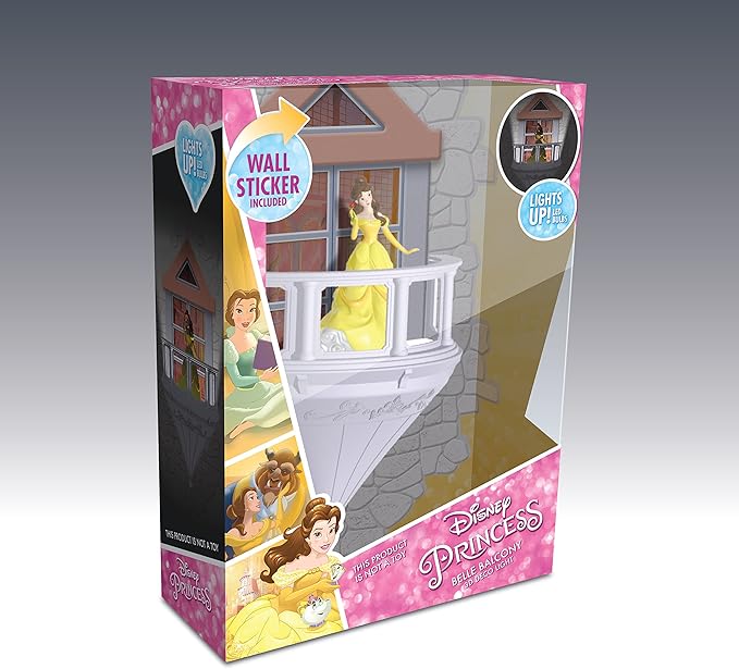 Disney Princess Belle Balcony 3D Deco Light - LeafyLoom