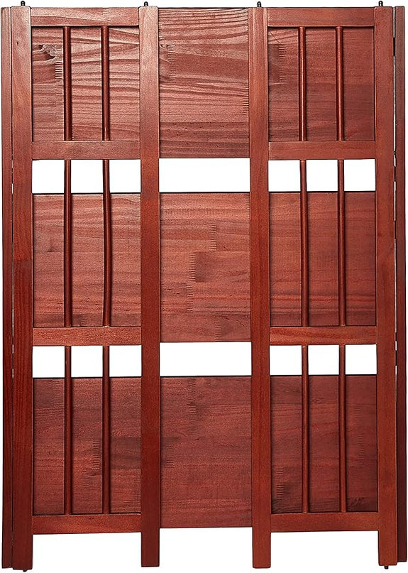 Casual Home 3-Shelf Folding Stackable Bookcase (27.5" Wide)-Mahagony - LeafyLoom