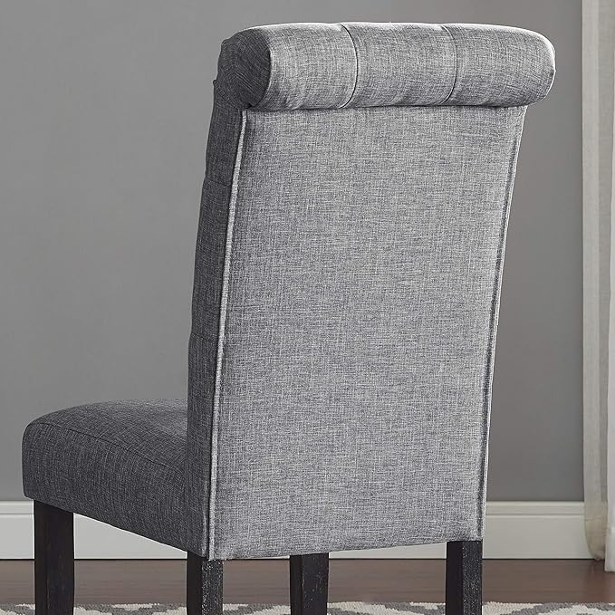 NicBex Haerin-SD-00146-LWJ Dining Chairs, 21"x18"x39.2", Gray - LeafyLoom