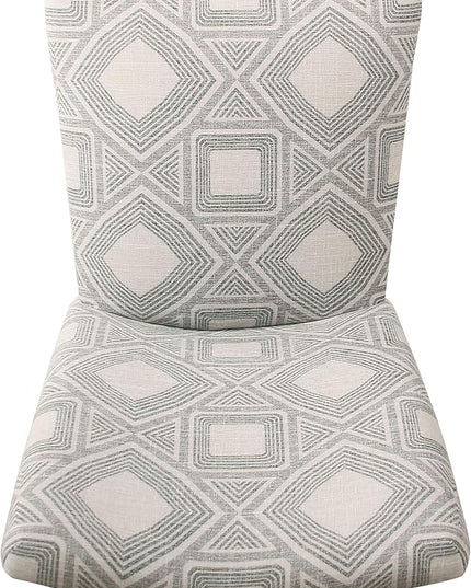 HomePop Classic Parsons Dining Chairs, Pack of 2, Charcoal - LeafyLoom