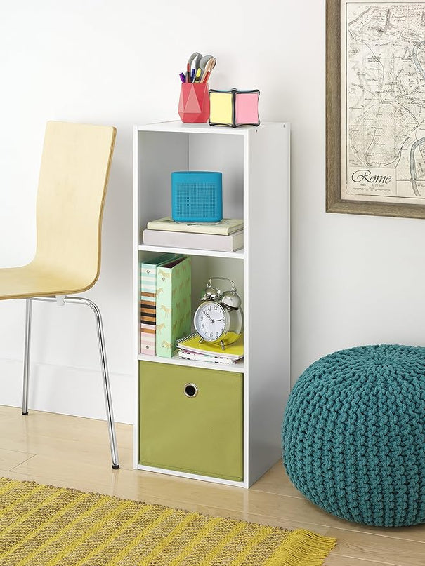 Whitmor 3 Cube Organizer, White - LeafyLoom